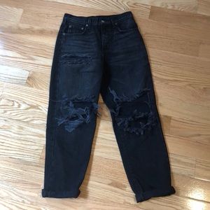 LF Carmar black boyfriend Denim jeans / NEW